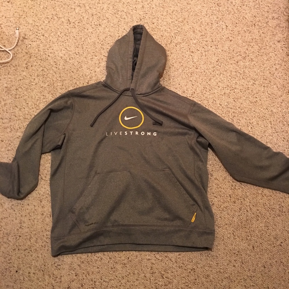 Nike Livestrong Therma-Fit Hoodie.